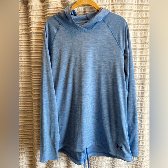 Under Armour Tops - Under Armour Heat Gear Loose Pullover Hoodie Sz L